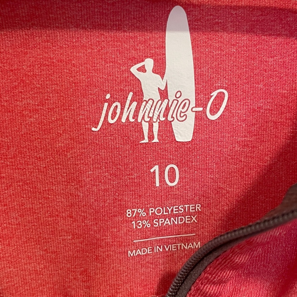 Johnnie-O Sea Island Boys Quarter Zip Pullover size 10 - Picture 8 of 8